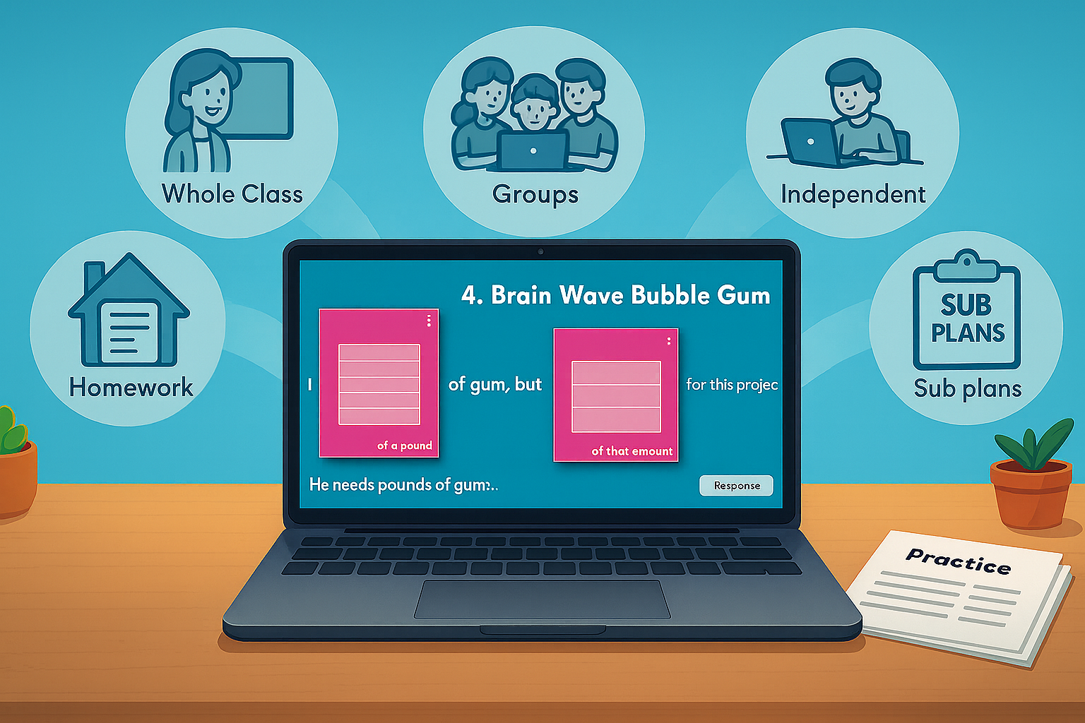 screenshot of manifest clickables interface